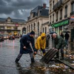 Inondations à Caen : Le Quartier de la Gare Sous l&rsquo;Eau Malgré 15 Millions d&rsquo;Euros de Travaux