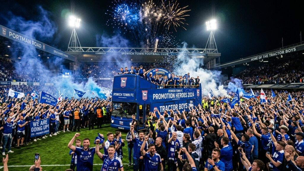 Ipswich Town : Retour Épique en Premier League et Fête InoubFinalizing the French blog postliable