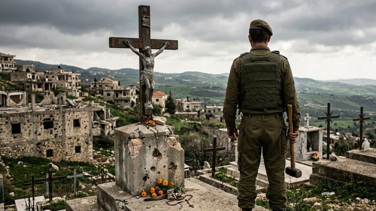Israël Enquête sur un Soldat et une Statue de Jésus au Liban