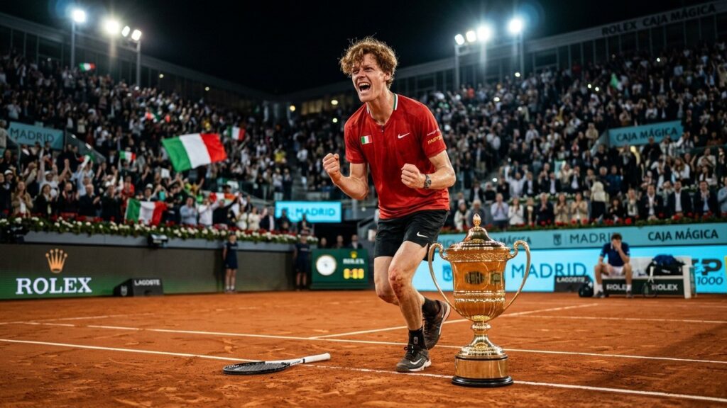 Jannik Sinner Écrase Zverev Et Triomphe À Madrid