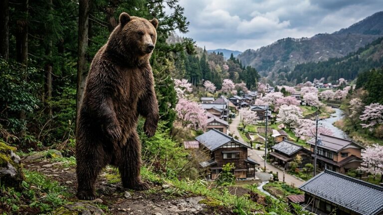 Japon : Première Attaque Mortelle d’Ours en 2026 Après une Année Terriblement Meurtrière