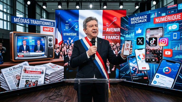 Jean-Luc Mélenchon : Stratégie Médiatique Audacieuse pour 2027