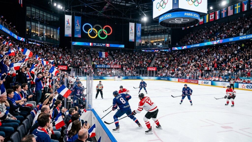 JO Alpes 2030 : Paris Prête à Accueillir le Hockey sur Glace