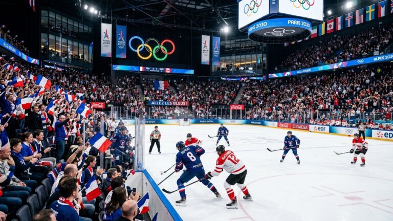 JO Alpes 2030 : Paris Prête à Accueillir le Hockey sur Glace