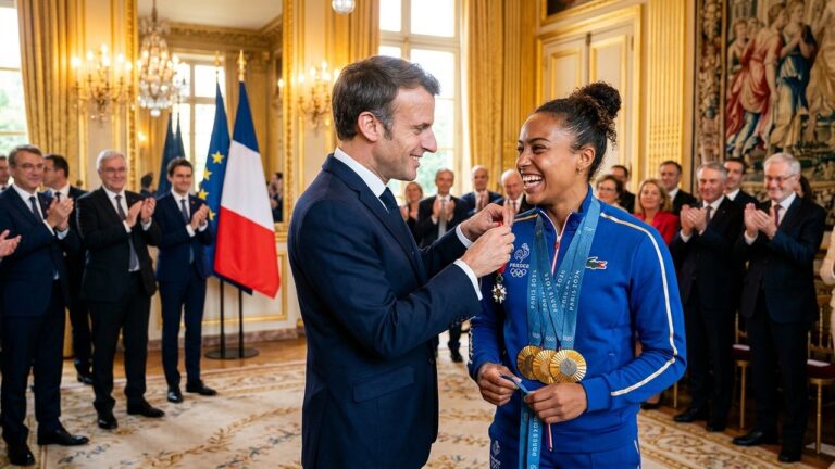 JO Hiver 2026 : Macron Décore les Médaillés Français à l&rsquo;Élysée
