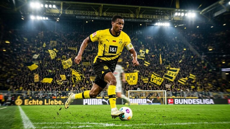 Joane Gadou Rejoint Dortmund : L&rsquo;Ascension du Jeune Défenseur Français
