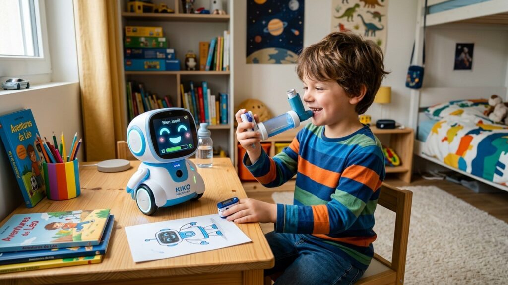 Joe : Le Robot Qui Rend le Traitement de l&rsquo;Asthme Amusant pour les Enfants
