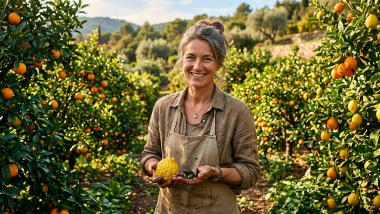 Joëlle Étienne : Passion d&rsquo;une Agricultrice d&rsquo;Agrumes d&rsquo;Exception