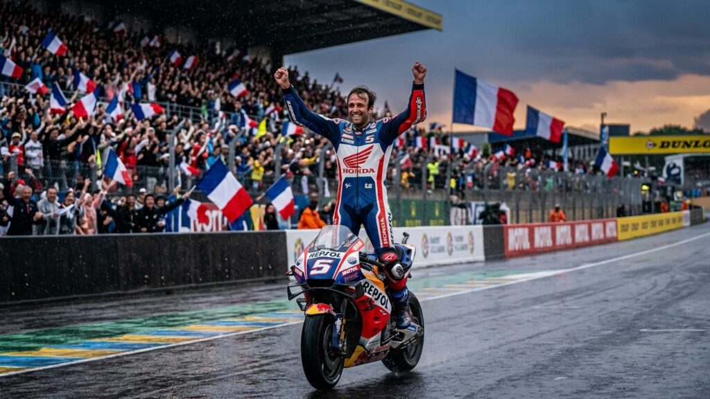Johann Zarco : Retour Émouvant au Mans Après Sa Victoire Historique