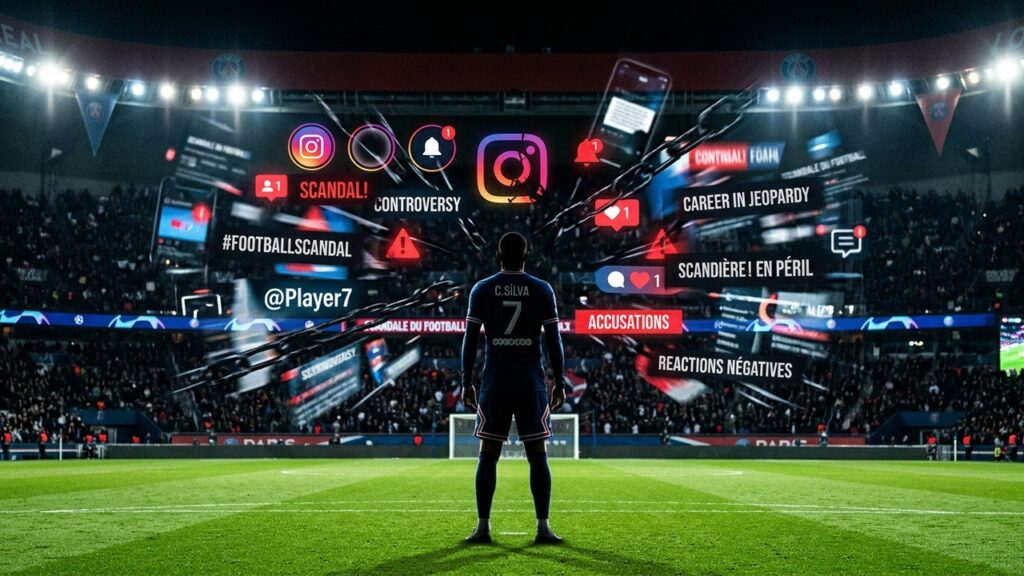 Joueur de Football Suspendu pour Messages avec Mineure de 15 Ans