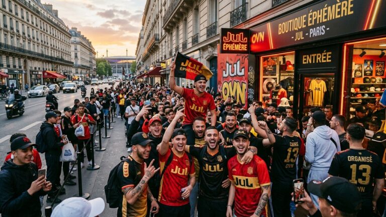Jul : Fans en Folie pour sa Boutique Éphémère à Paris