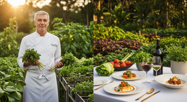 Julien Royer : Chef Trois Étoiles à Singapour et Son Rêve de Jardin