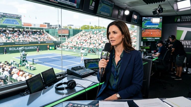 Justine Henin sur la Place des Femmes dans le Commentaire Sportif