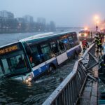 Juvisy : Jeune Conductrice Confond Pédales et Précipite Bus dans Seine