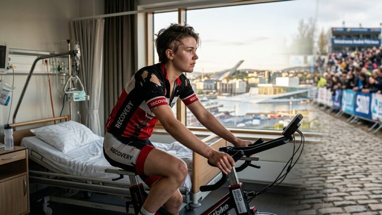 Kamilla Aasebo : Son Combat Impressionnant Après le Crash de Paris-Roubaix