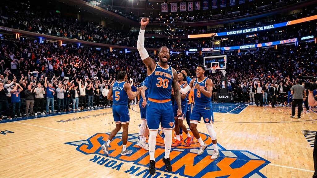 Knicks Aux Portes De La Finale NBA Après 27 Ans D&rsquo;Attente