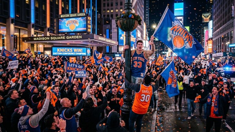 Knicks En Finales NBA : New York En Folie Après 27 Ans