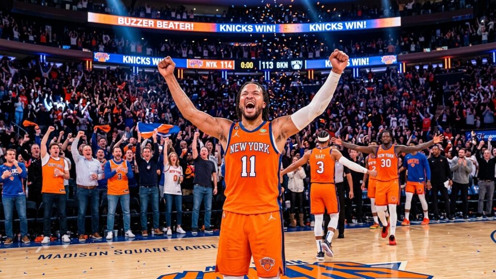 Knicks Remontent 22 Points Pour Renverser Les Cavaliers En Finale DeGenerating the NBA blog article Conférence