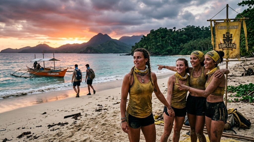 Koh-Lanta : Femmes Dominent Après Éliminations de Paul et Guillaume