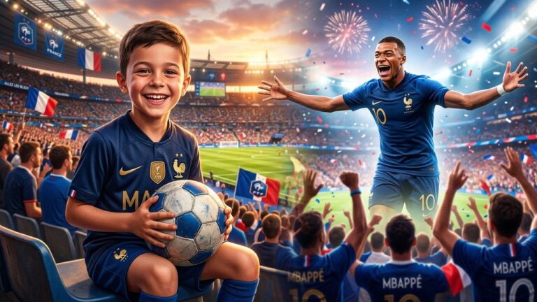 Kylian Mbappé : Sa Troisième Coupe du Monde en Photos Émouvantes