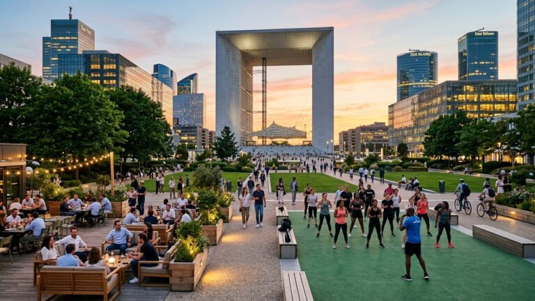 La Défense : Le Parvis Devient Un Espace Vivant Et Attractif