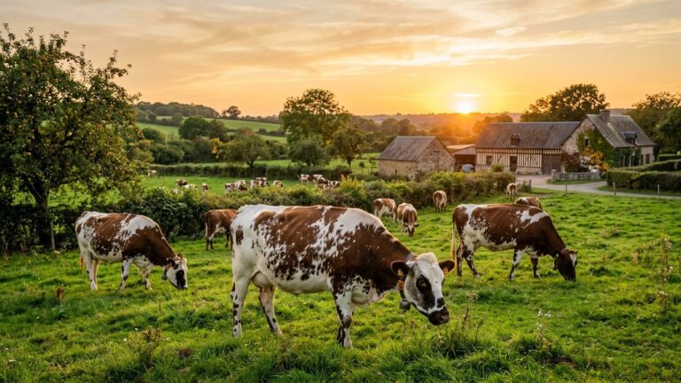 La Vache Normande Reconquiert Son Territoire en Normandie