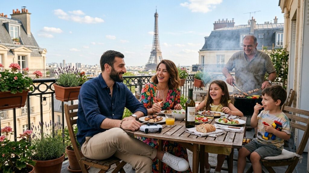 La Vie Discrète de Kvaratskhelia à Paris : Barbecues et Famille