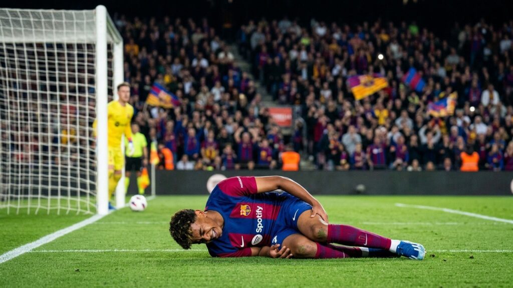 Lamine Yamal Blessé sur Pénalty : Alerte Rouge pour l&rsquo;Espagne