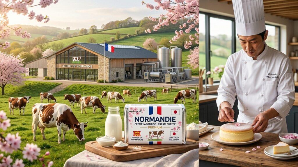 L&rsquo;Amitié Franco-Japonaise Renforcée par le Cream Cheese Normand