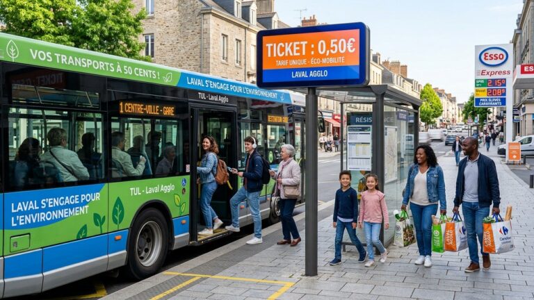 Laval Abaisse Ses Tickets De Bus À 50 Centimes Face À La Crise Des Carburants
