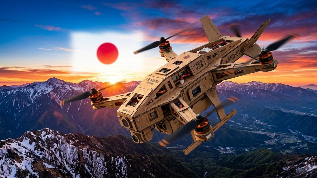Le Japon Révolutionne Sa Défense Avec Des Drones En Carton