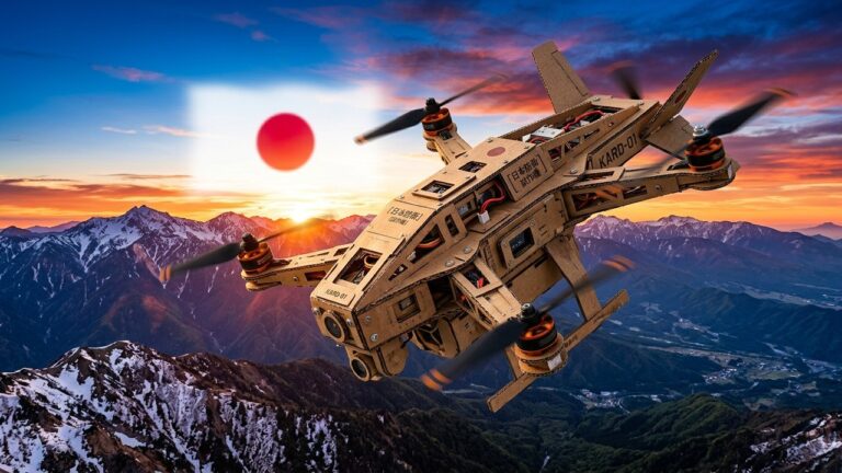Le Japon Révolutionne Sa Défense Avec Des Drones En Carton
