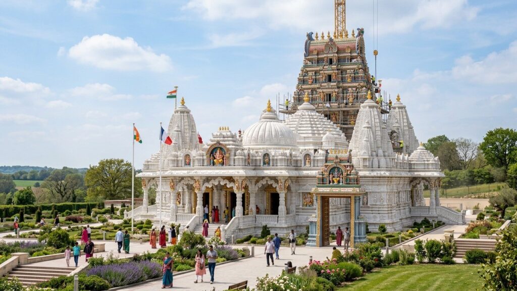 Le Plus Grand Temple Hindou d’Europe Sort de Terre en France