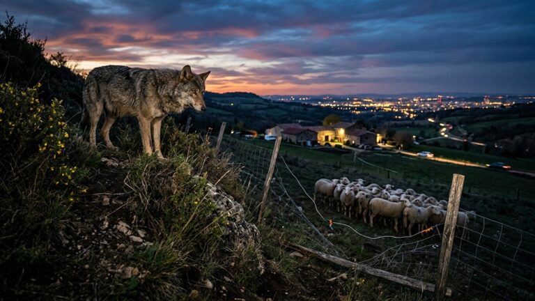 Le Retour du Loup aux Portes de Lyon : Les Éleveurs en Alerte