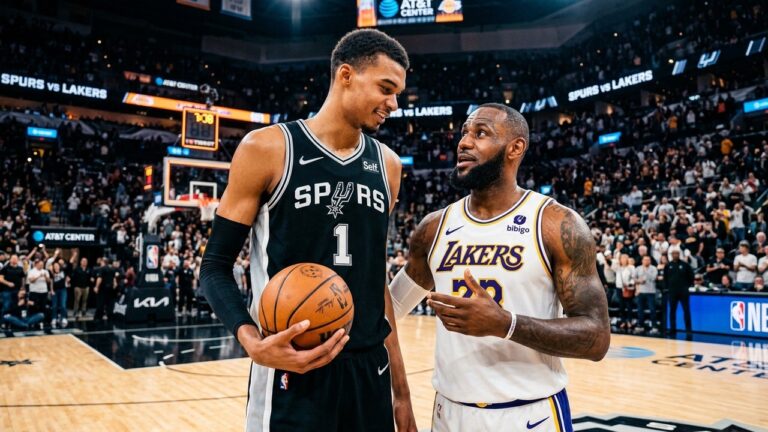 LeBron James Éloge Victor Wembanyama : Des Choses Jamais Vues en NBA