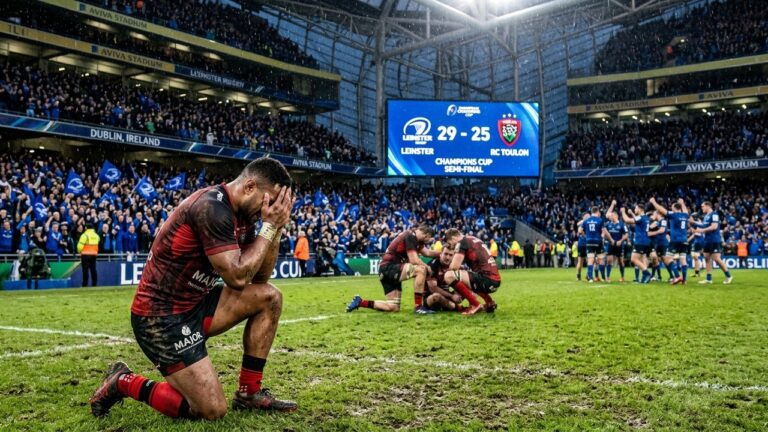 Leinster-Toulon (29-25) : Analyse de la Défaite du RCT en Demi-Finale