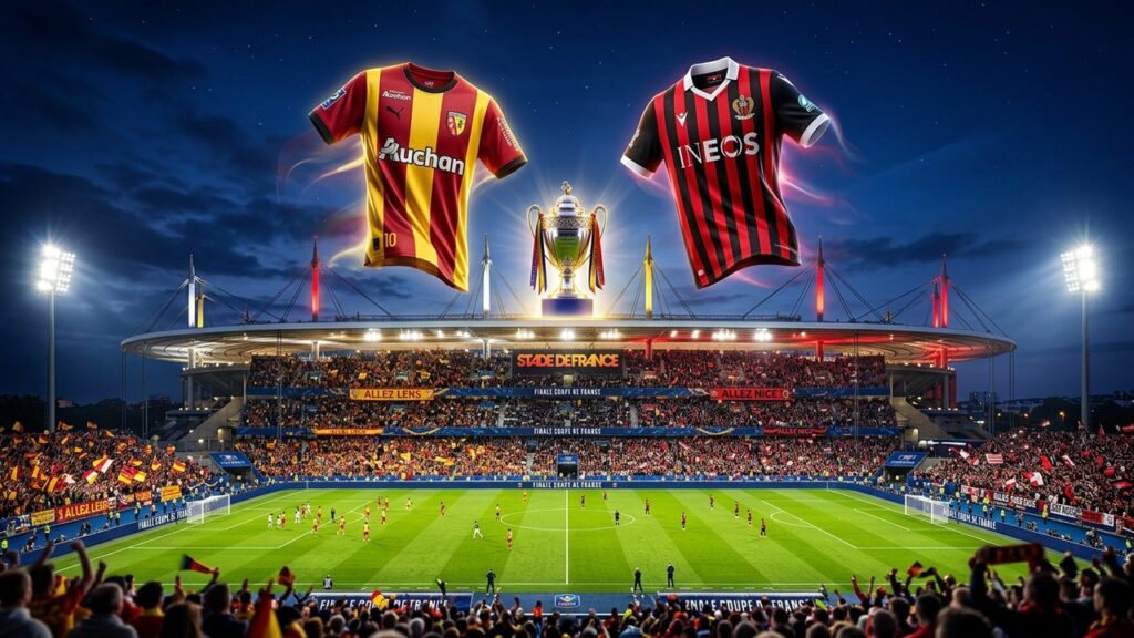 Lens-Nice : HeGenerating the French blog articleure et Chaîne TV pour la Finale de Coupe de France