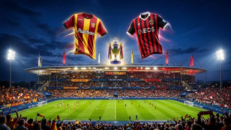 Lens-Nice : HeGenerating the French blog articleure et Chaîne TV pour la Finale de Coupe de France