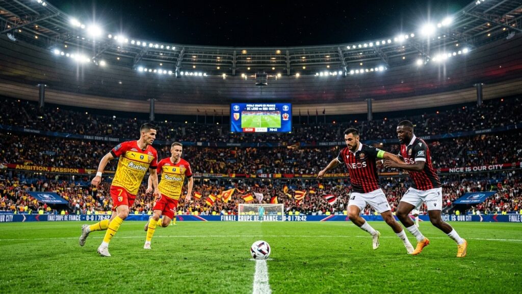 Lens-Nice : Prolongations ou Tirs au But en Finale de Coupe de France ?