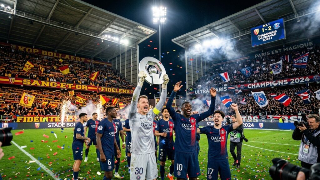 Lens-PSG :Generating the PSG vs Lens blog article Composition Probable des Parisiens avec Safonov Titulaire