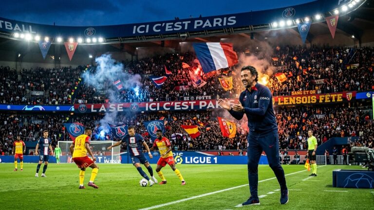 Lens PSG : Luis Enrique Salué Une Véritable Fête Du FootGenerating the blog article content Français