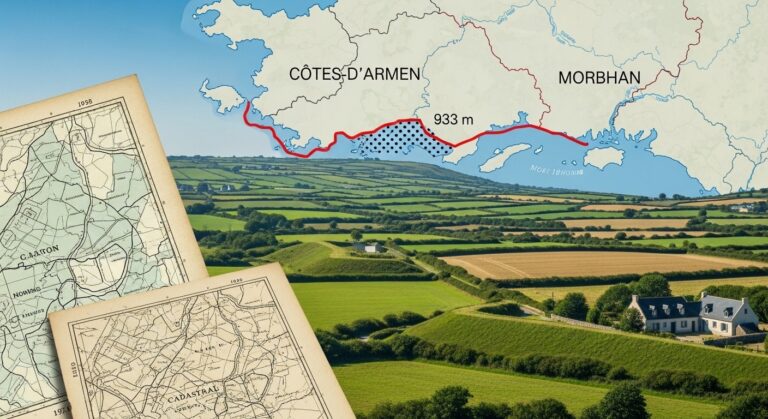 Les Côtes-d&rsquo;Armor Cèdent du Territoire au Morbihan pour Corriger une Erreur de 1958