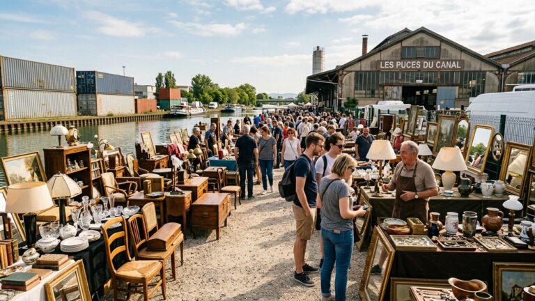 Les Puces du Canal de Villeurbanne Visent le Patrimoine Unesco