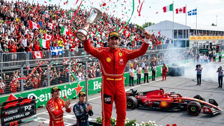 Lewis Hamilton Et Ferrari Brillent Au GP Du Canada 2026