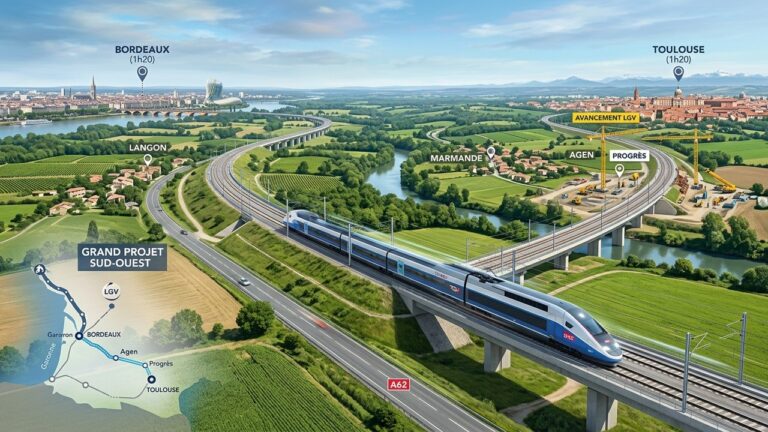 LGV Bordeaux-Toulouse : Projet Irréversible Confirmé par le Gouvernement
