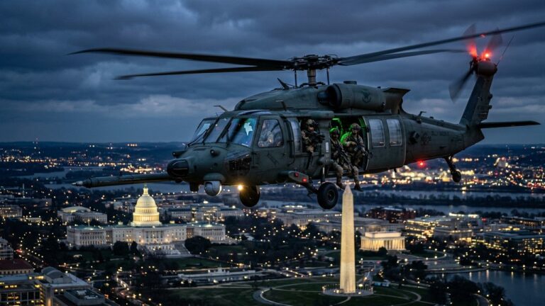 L&rsquo;HélicoptèreCrafting detailed article content in XML format de l&rsquo;Apocalypse : Les HH-60W pour Protéger Trump