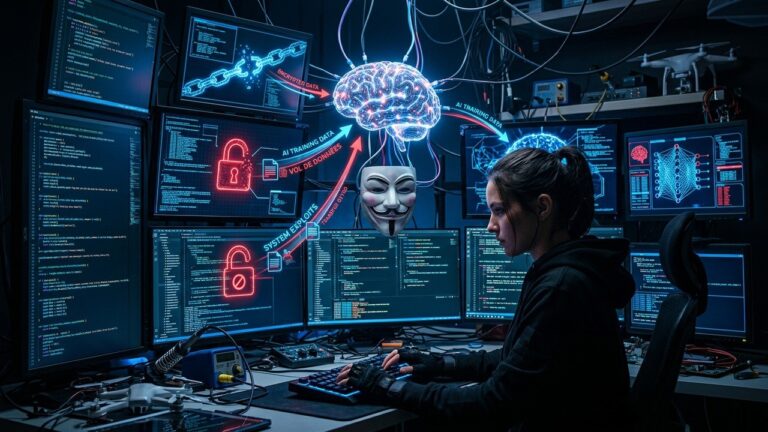L&rsquo;IA au Service des Hackers : Comment l&rsquo;Generating the French blog articleIntelligence Artificielle Simplifie le Piratage