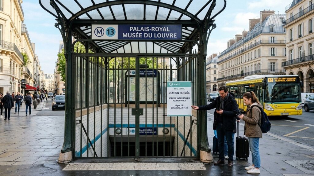 Ligne 13 Métro Paris : Fermetures Dimanches Matin Dès Mai