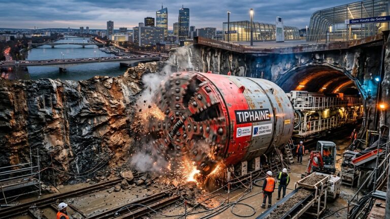 Ligne 15 : Tiphaine, le Tunnelier qui Redessine les Hauts-de-Seine