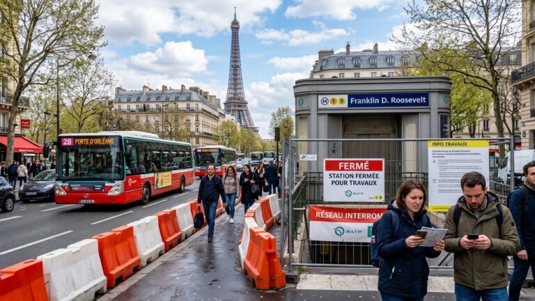 Ligne 4 Métro Paris Fermée : Alternatives Essentielles pour Traverser la Capitale